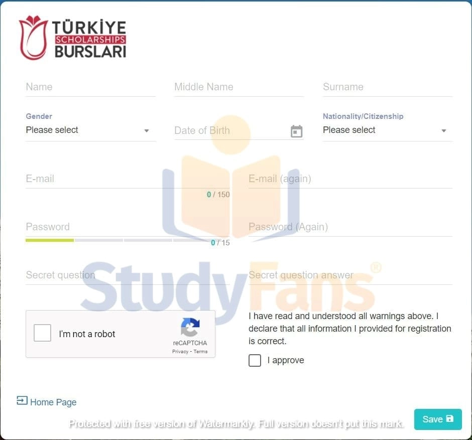 طريقة التقديم للمنح التركية المجانية بالصور طريقة التقديم للمنح التركية المجانية بالصور