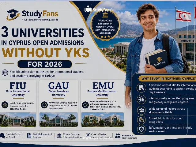 Admission to Some Universities in Cyprus Without YKS 2026 Admission to Some Universities in Cyprus Without YKS 2026