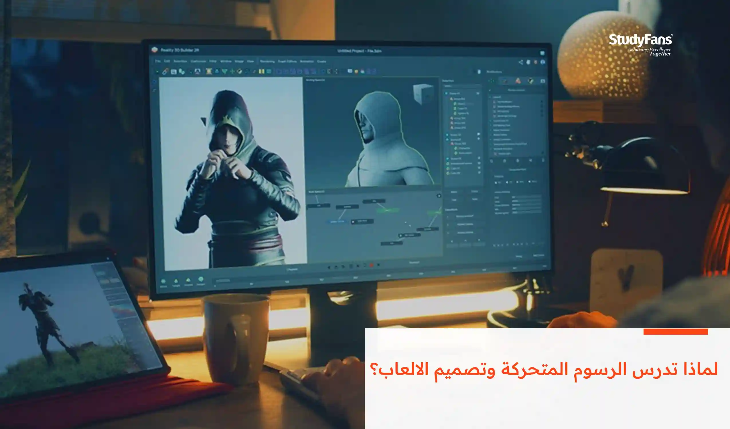 تعرف على دراسة تخصص الرسوم المتحركة وتصميم الالعاب